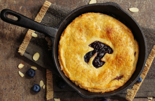 pi day cast iron skillet - shutterstock