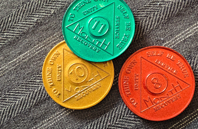 Alcoholics Anonymous (AA) token