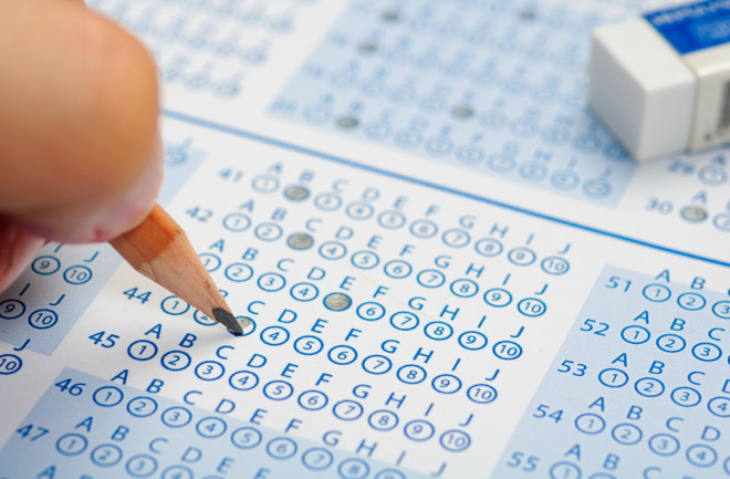 Scantron Test - Shutterstock