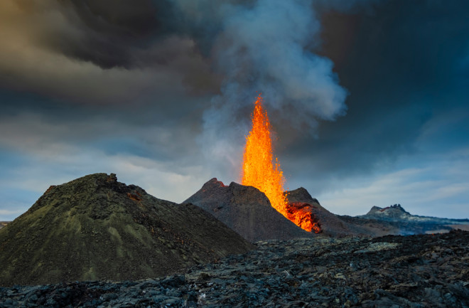 Triassic Volcano 