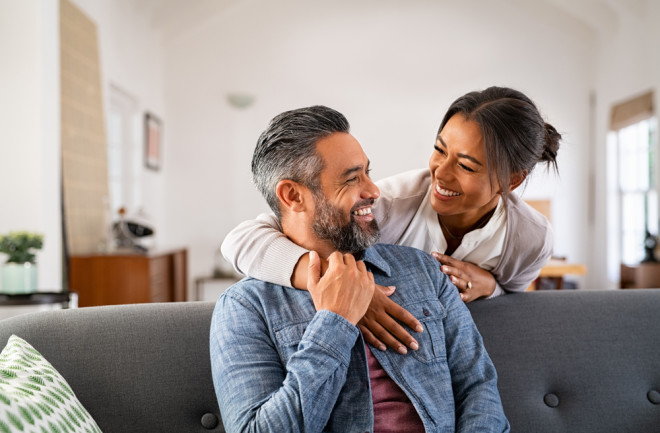 healthy couple