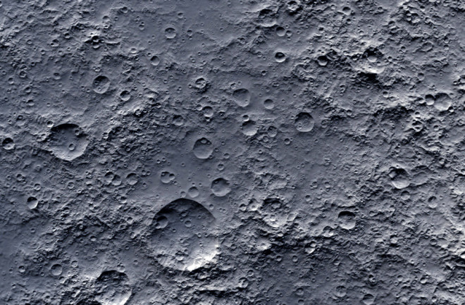 Moon surface