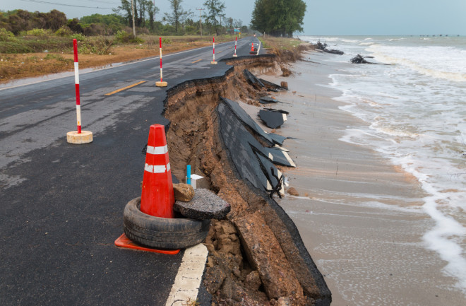 Rising sea levels