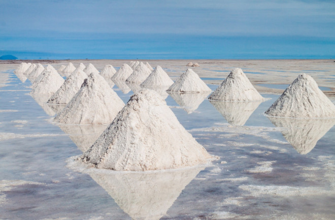 Salt plain